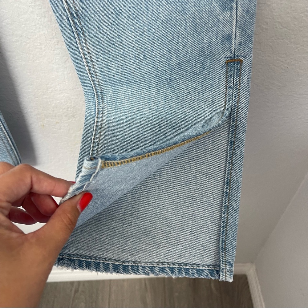 GRLFRND Harlow High Rise Jeans Boot Slit in Hudson Yards Size 23 - Picture 6 of 6
